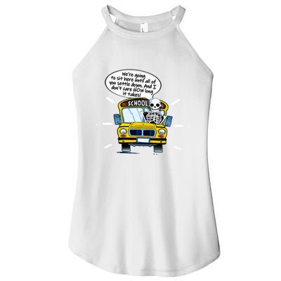 WeRe Going To Sit Here Until All Of You Settle Down Women's Perfect Tri Rocker Tank