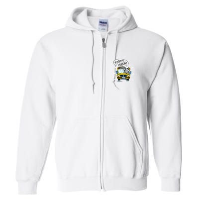WeRe Going To Sit Here Until All Of You Settle Down Full Zip Hoodie