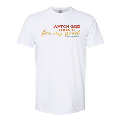 Watch God Turn It For My Good Genesis 5020 Vintage Softstyle® CVC T-Shirt