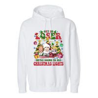 We’Re Going To See Christmas Lights Movie Comedy Friends Xmas Kevin Garment-Dyed Fleece Hoodie