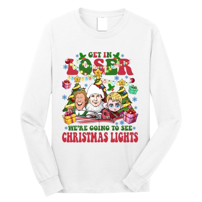 We’Re Going To See Christmas Lights Movie Comedy Friends Xmas Kevin Long Sleeve Shirt