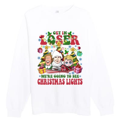 We’Re Going To See Christmas Lights Movie Comedy Friends Xmas Kevin Premium Crewneck Sweatshirt