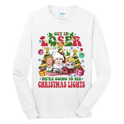 We’Re Going To See Christmas Lights Movie Comedy Friends Xmas Kevin Tall Long Sleeve T-Shirt