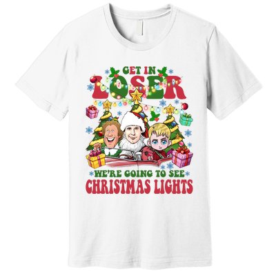 We’Re Going To See Christmas Lights Movie Comedy Friends Xmas Kevin Premium T-Shirt