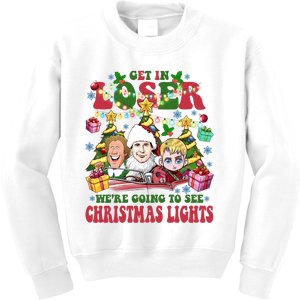 We’Re Going To See Christmas Lights Movie Comedy Friends Xmas Kevin Kids Sweatshirt