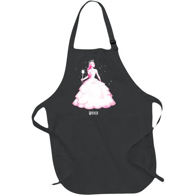 Wicked Glinda Tonal Pose Full-Length Apron With Pockets