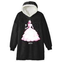 Wicked Glinda Tonal Pose Hooded Wearable Blanket