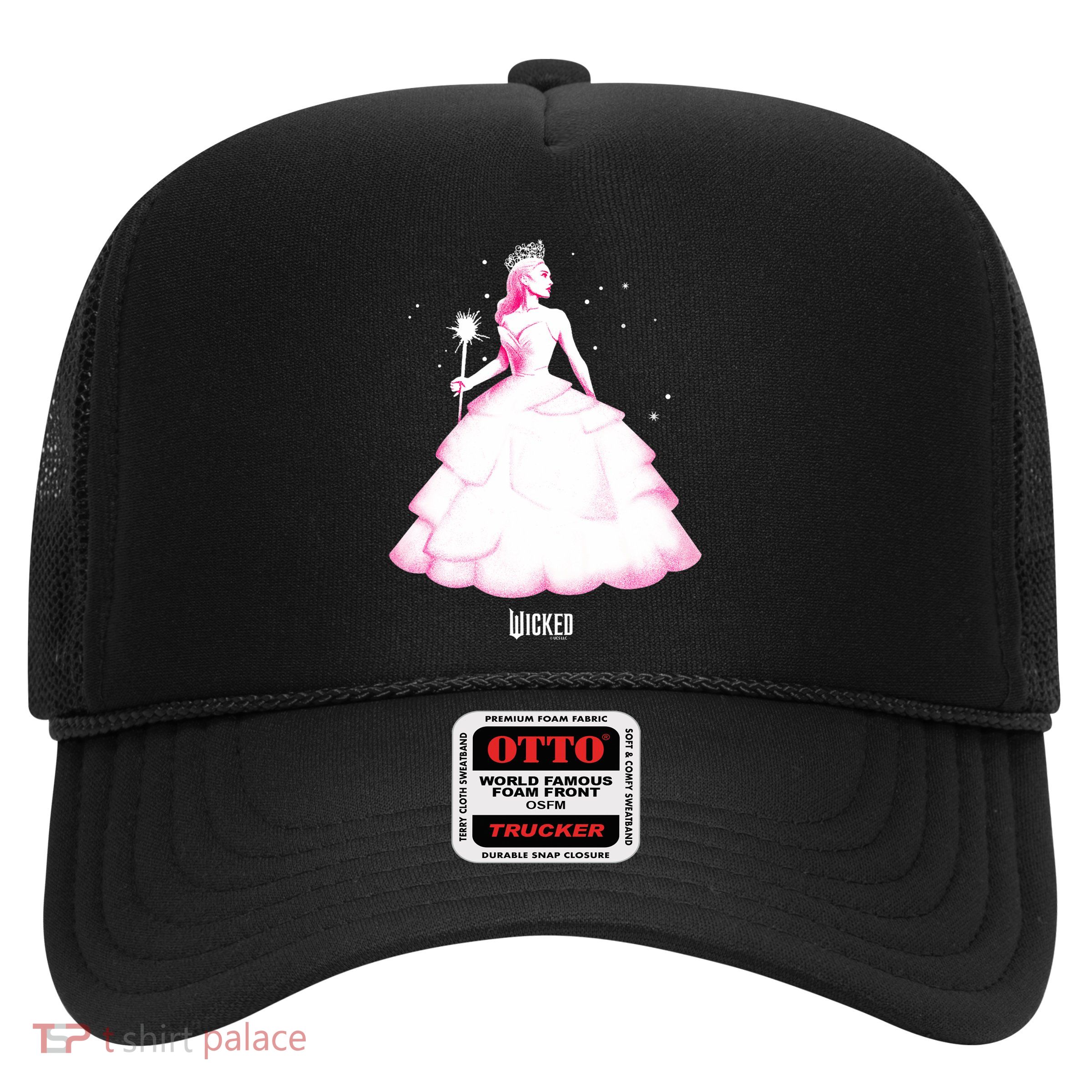 Wicked Glinda Tonal Pose Trucker Hat