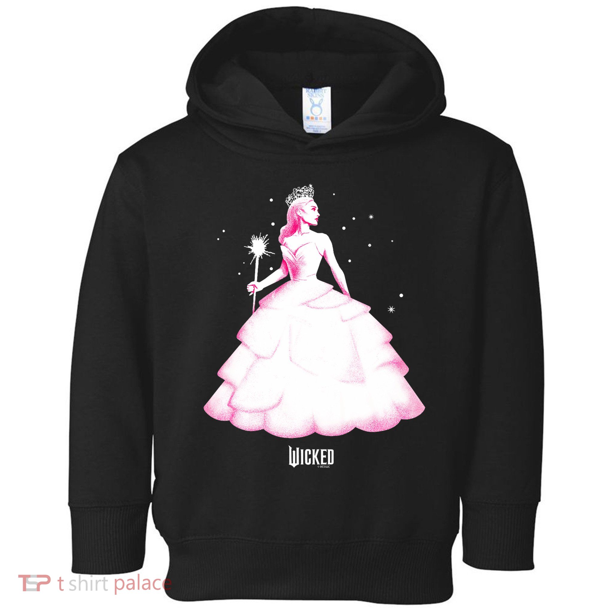 Wicked Glinda Tonal Pose Toddler Hoodie