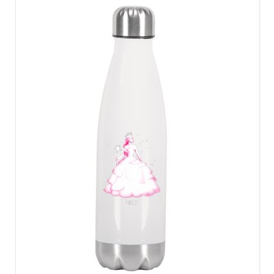 Wicked Glinda Tonal Pose Stainless Steel Insulated Water Bottle