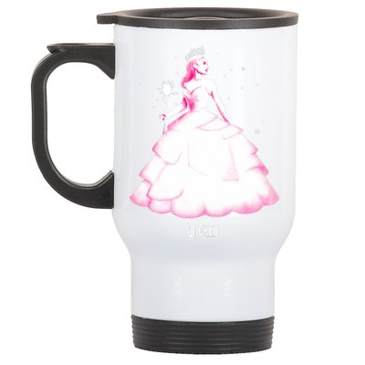 Wicked Glinda Tonal Pose Stainless Steel Travel Mug