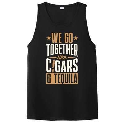 We Go Together Like Cigars And Tequila Matching Couple Gift PosiCharge Competitor Tank