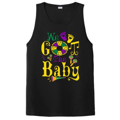 We Got The Baby Funny Pregnancy Announcement Mardi Gras PosiCharge Competitor Tank