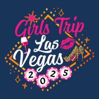 Wo Girl Trip Vegas 2025 Girl Weekend Friends Matching Drawstring Bag