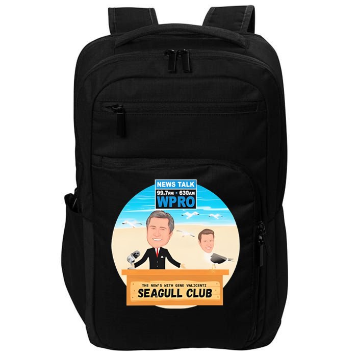 Wpro Gene The News With Gene Valicenti Seagull Club Impact Tech Backpack