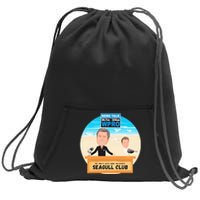 Wpro Gene The News With Gene Valicenti Seagull Club Sweatshirt Cinch Pack Bag