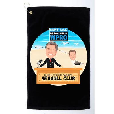 Wpro Gene The News With Gene Valicenti Seagull Club Golf Towel