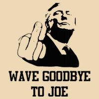 Wave Goodbye To Joe American Flag Bag