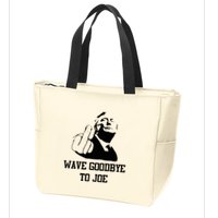 Wave Goodbye To Joe American Flag Zip Tote Bag