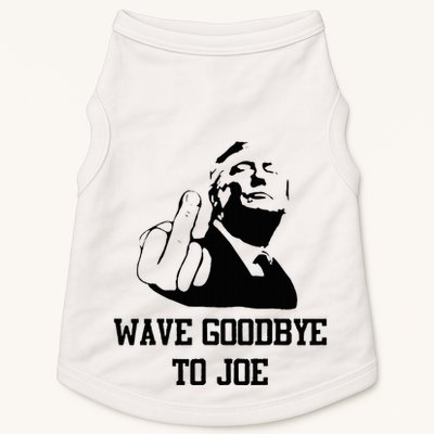 Wave Goodbye To Joe American Flag Doggie Tank