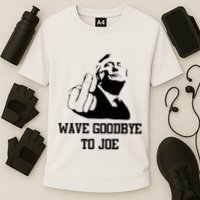 Wave Goodbye To Joe American Flag Performance Shirt