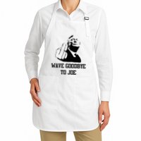 Wave Goodbye To Joe American Flag Apron