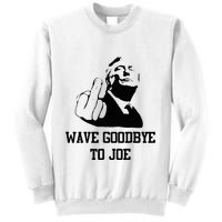 Wave Goodbye To Joe American Flag Sweatshirt