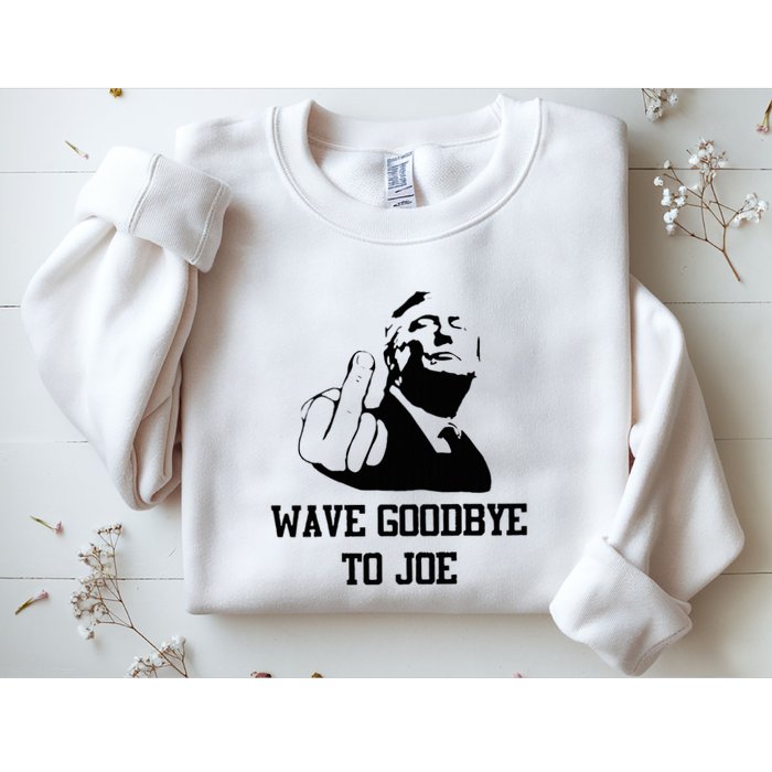 Wave Goodbye To Joe American Flag Sweatshirt