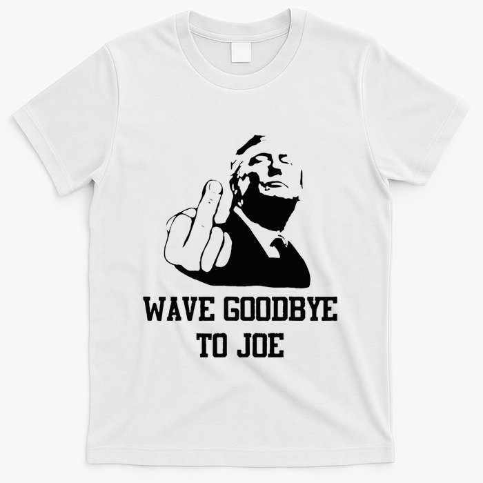 Wave Goodbye To Joe American Flag T-Shirt
