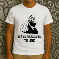 Wave Goodbye To Joe American Flag T-Shirt