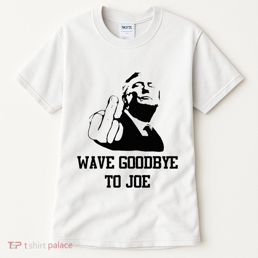 Wave Goodbye To Joe American Flag Tall T-Shirt