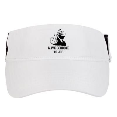 Wave Goodbye To Joe American Flag Adult Drive Performance Visor
