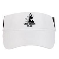 Wave Goodbye To Joe American Flag Adult Drive Performance Visor