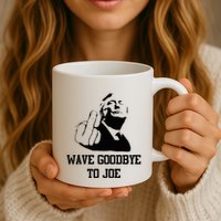 Wave Goodbye To Joe American Flag Mug