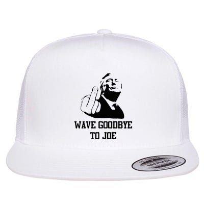 Wave Goodbye To Joe American Flag Flatbill Hat