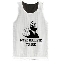 Wave Goodbye To Joe American Flag Mesh Reversible Basketball Jersey Tank