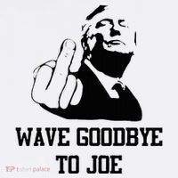 Wave Goodbye To Joe American Flag Premium T-Shirt