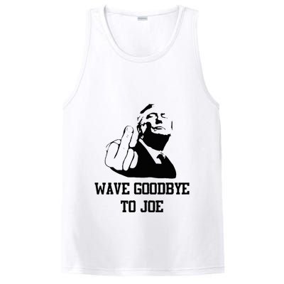 Wave Goodbye To Joe American Flag PosiCharge Competitor Tank