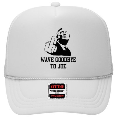 Wave Goodbye To Joe American Flag Trucker Hat