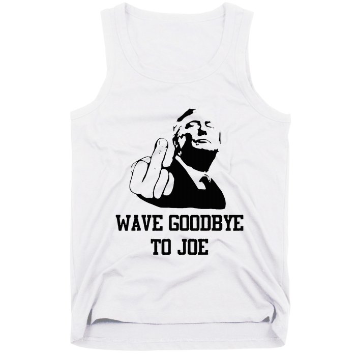 Wave Goodbye To Joe American Flag Tank Top