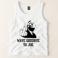 Wave Goodbye To Joe American Flag Tank Top