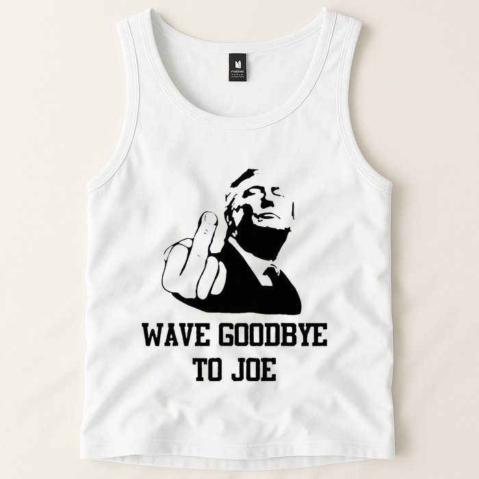 Wave Goodbye To Joe American Flag Tank Top