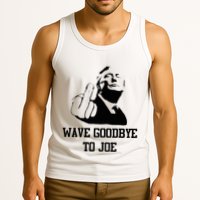 Wave Goodbye To Joe American Flag Tank Top