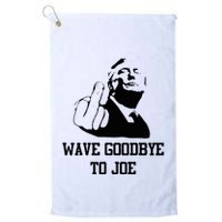 Wave Goodbye To Joe American Flag Golf Towel