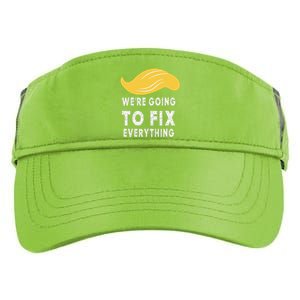 We’Re Going To Fix Everythingtrump Victory Speech 2024 Adult Drive Performance Visor