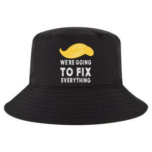 We’Re Going To Fix Everythingtrump Victory Speech 2024 Cool Comfort Performance Bucket Hat