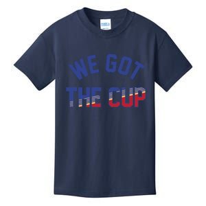 We Got The Cup Blues Stanley Cup Champions Kids T-Shirt