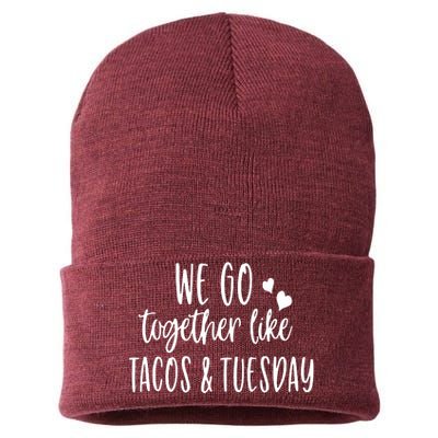 We Go Together Like Tacos & Tuesday Sustainable Knit Beanie