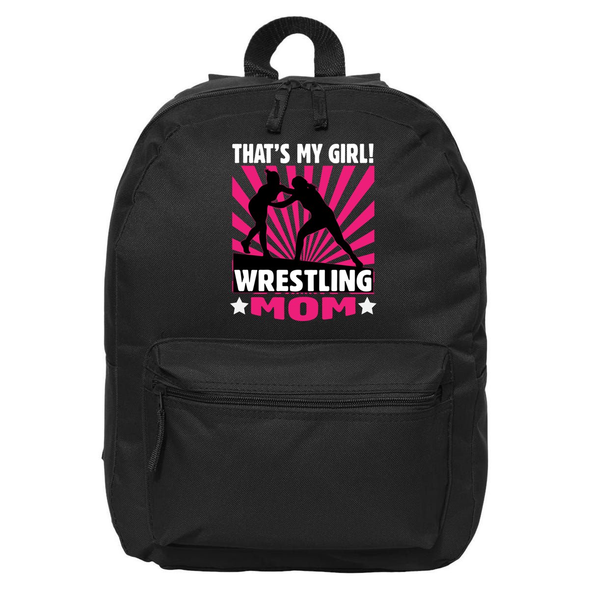 Wrestling Gift - That's My - Wrestling Mom Gift 16 in Basic Backpack
