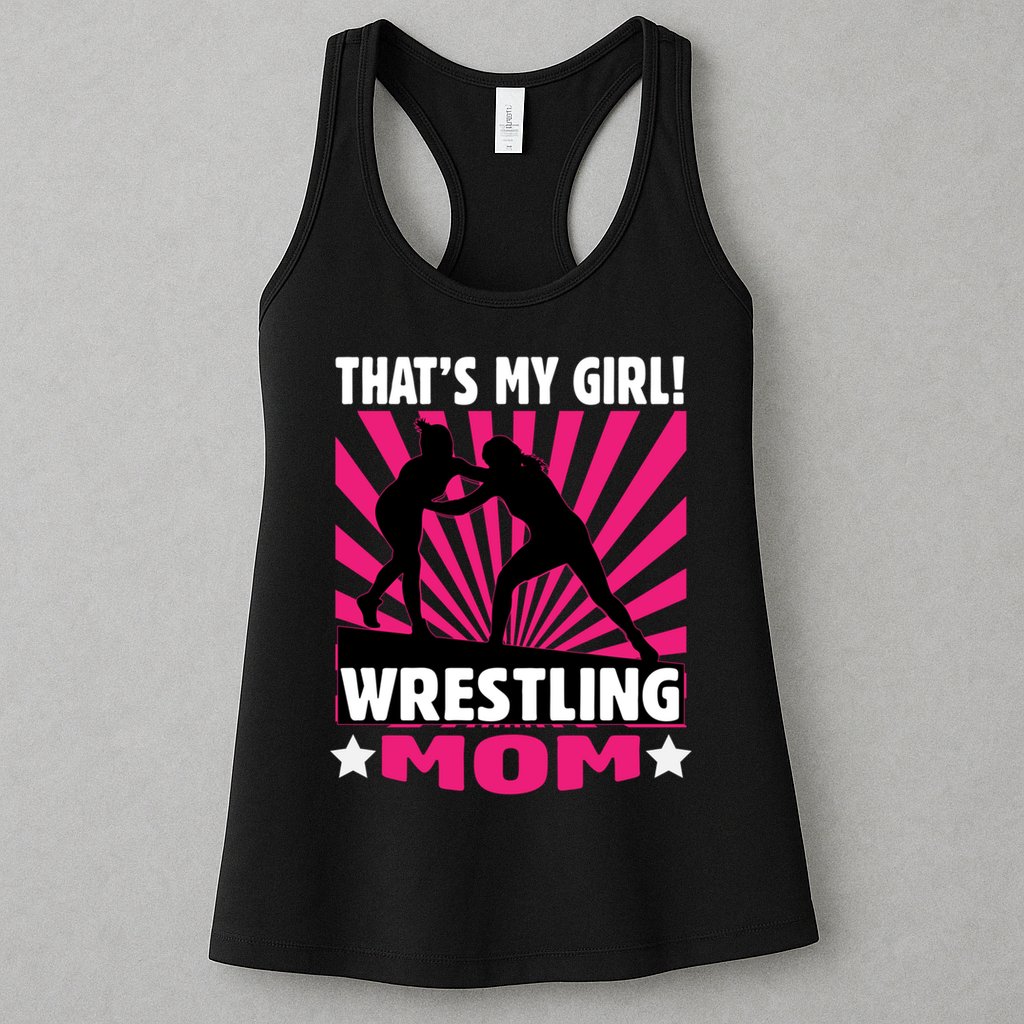 Wrestling Gift - That's My - Wrestling Mom Gift Womens Tank Top